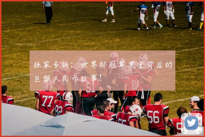 独家专访:世界杯冠军奖金背后的巨额人民币故事!