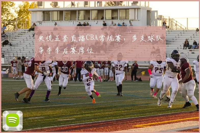 央视五套直播CBA常规赛，多支球队争夺季后赛席位